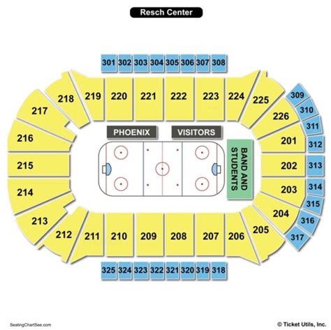 Resch Center Seating Chart Seating Charts Tickets - Seating-Chart.net