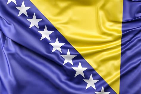 Free Photo | Flag of bosnia and herzegovina