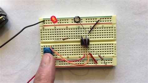 555 Timer Circuit Breadboard