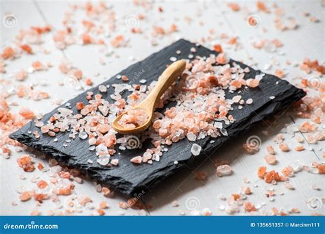 Himalayan crystal salt stock image. Image of nepal, cuisine - 135651357