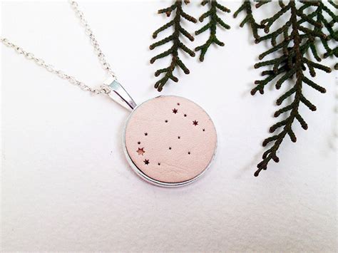 Gemini Constellation Necklace Gemini Zodiac Necklace Gemini - Etsy