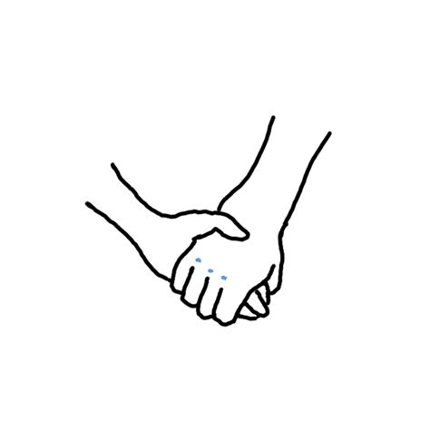 How to Draw Holding Hands - Step by Step Easy Drawing Guides - Drawing ...