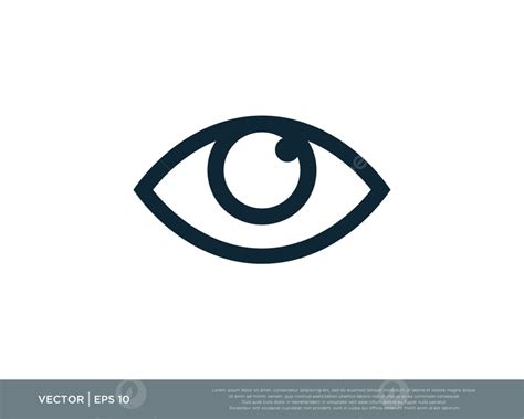 Eye Lash Logo Vector Hd Images, Eye Logo Icon Vector, Light, Eye ...