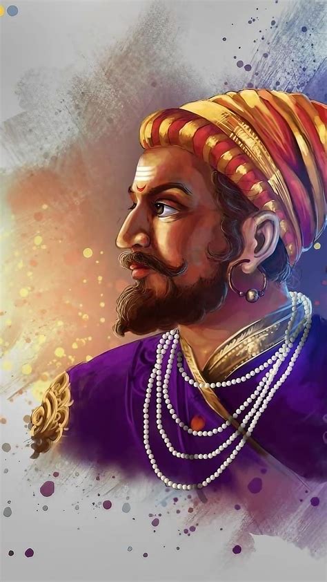 Shivaji Raje Bhosle Painting Art Chhatrapati Shivaji Maharaj Maharaj