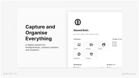 The 10+ Best Notion Productivity Templates | Gridfiti