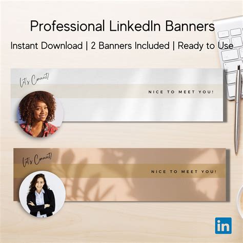 Linkedin Banner Instant Download Professional Linkedin Banner ...