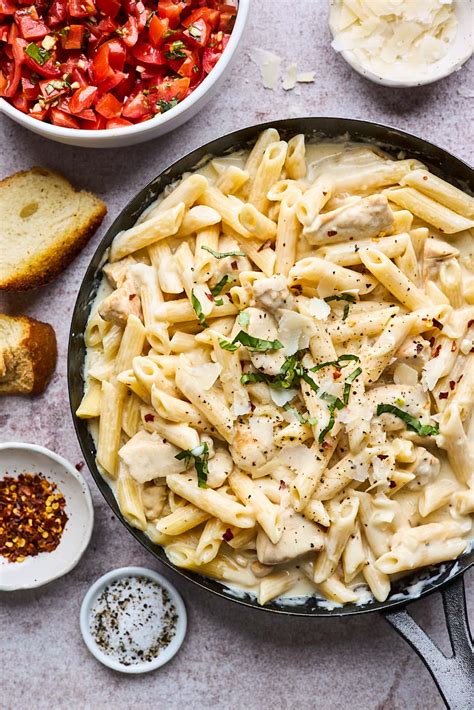 Creamy Chicken Penne Pasta {Easy} - Two Peas & Their Pod