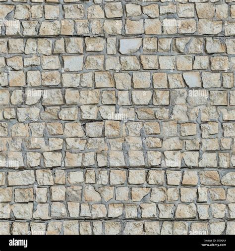 Seamless Texture of Wall With Decorative Stone Stock Photo - Alamy