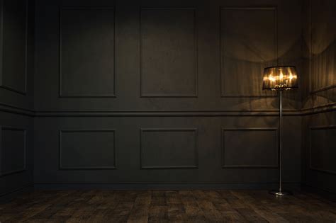 Dark Empty Room Stock Photo - Download Image Now - iStock