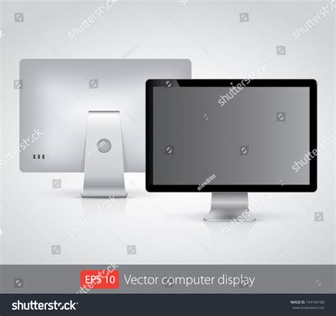 1,788 Monitor Back View Stock Vectors and Vector Art | Shutterstock