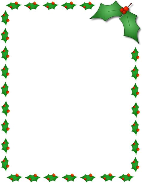 Holiday Border Clip Art - ClipArt Best