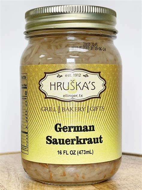 German Sauerkraut | Hruska's Bakery