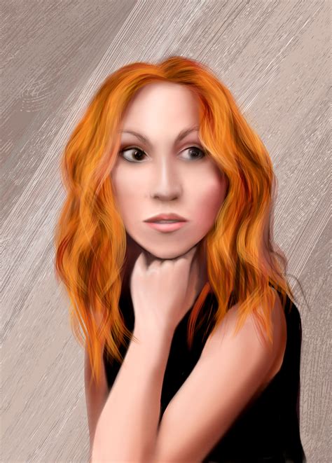 Portrait. Speed painting. Drawing by photo on Behance