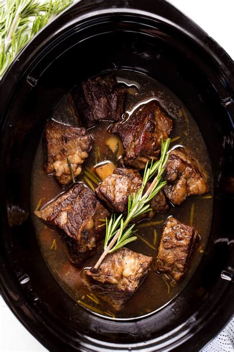 Slow Cooker Beef Short RIbs