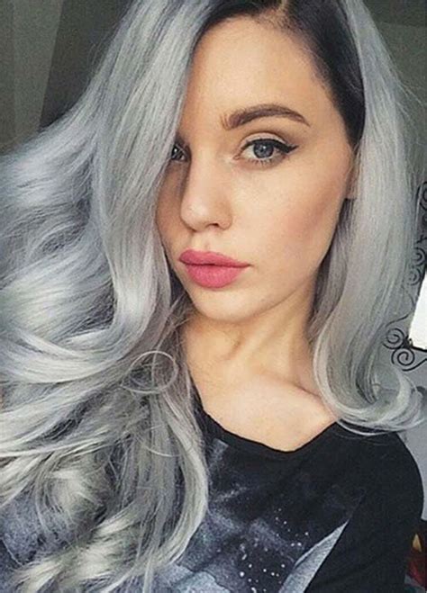 Gray hair color ideas 2019-2020 : Short+Long Hair Tutorial - Page 2 of 3