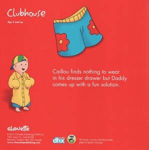 Caillou Dress Up with Daddy (Caillou Clubhouse) (8x8)