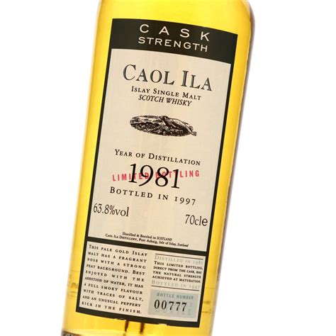 Caol Ila 1981 Flora and Fauna Cask Strength | Whisky Auctioneer