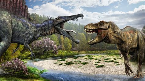 spinosaurus vs t rex clipart - Clipground