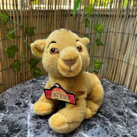 Disney vintage LION KING Plush SIMBA Cub 8" Disney Store Stuffed | Grailed