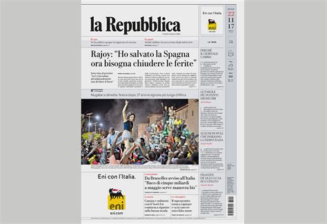 La Repubblica Newspaper Redesign on Behance