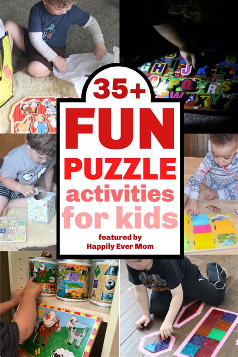 35+ Mind-Blowing Puzzle Activities for Kids! - Happily Ever Mom