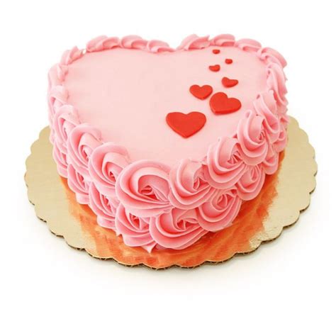 Hot Pink Heart Cake - Heart Shaped Chocolate Cake - GiftMyEmotions