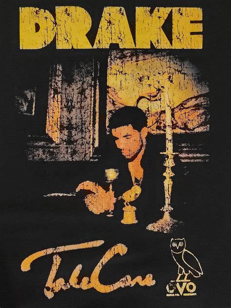 DRAKE Take Care Album Art Merch OVO Vintage, Distressed, Bootleg, Style ...