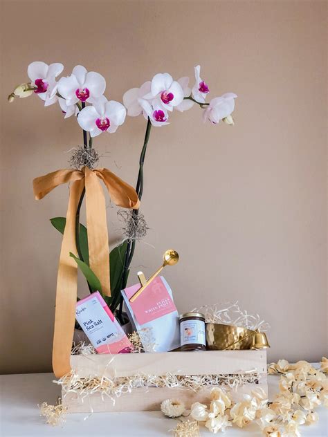 Orchid Luxury Gift Set by Flower House KC