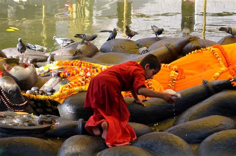 Budhanilkantha Temple | The largest stone statue of Lord Vishnu in Nepal