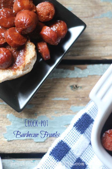 Crock-pot Barbecue Franks - Practical Stewardship | Recipe | Slow ...