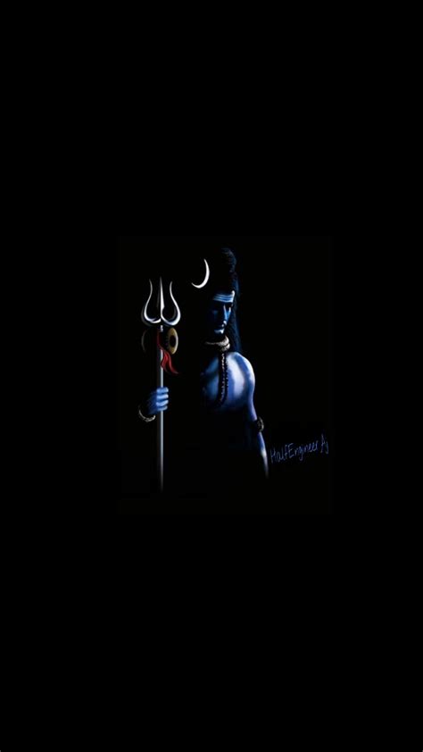 Shiva Black Wallpapers Wallpaper Cave - Riset