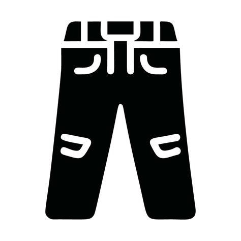 Pants Icon Silhouette Logo 26724657 Vector Art at Vecteezy