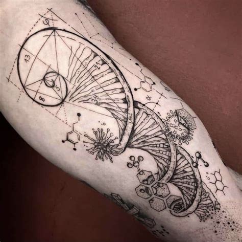 Pin by Cornel Mamaliga on ТАТУ | Science tattoos, Dna tattoo, Sleeve ...