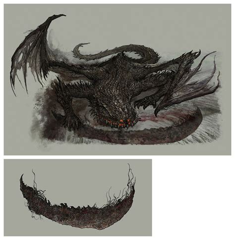 Magma Wyrm Makar Art - Elden Ring Art Gallery in 2023 | Art gallery ...