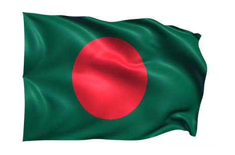 Bangladesh Waving flag Realistic Transparent Background 15309527 PNG