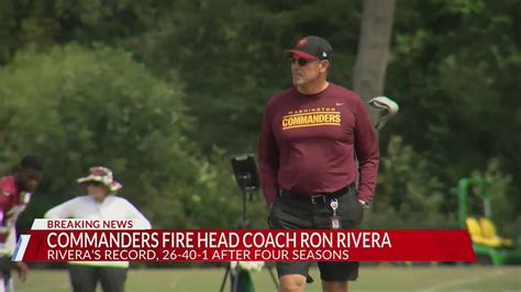 Commanders fire head coach Ron Rivera - YouTube