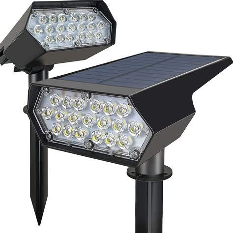 Solar Spot Lights Outdoor - 2PCS Solar Spotlights Outdoor Waterproof ...