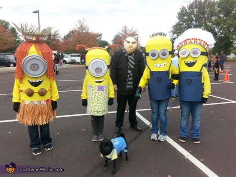 Gru and his Minions - Group Halloween Costume - Photo 2/3