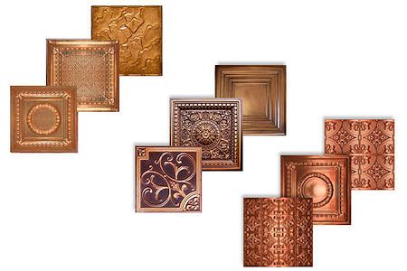 Copper Ceiling Tiles from Decorative Ceiling Tiles, Inc. on AECinfo.com