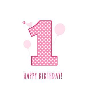 NUMBER ONE BIRTHDAY CARD – Trimart