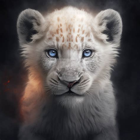 White cub lion (3) by PunkerLazar on DeviantArt