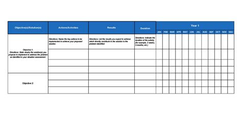 Work Plan - 40 Great Templates & Samples (Excel / Word) - Template Lab