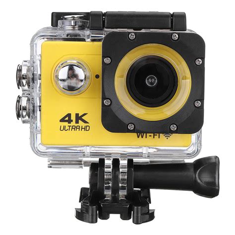 4K Action Camera WiFi Sports Camera Ultra HD 30M 170 Wide Angle ...