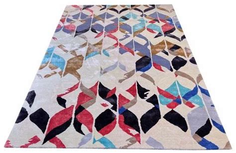 Multicolor New Zealand Wool Premium quality Wool Rugs, For Floor, Lahar ...