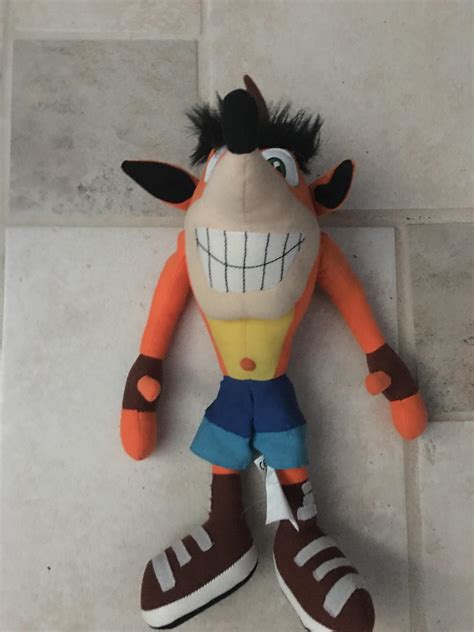 My crash bandicoot plush : r/crashbandicoot