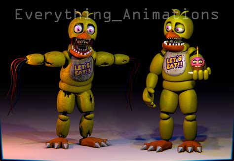 FNAF 2 Chica by EverythingAnimations on DeviantArt