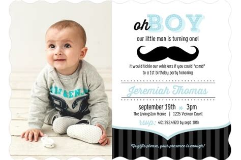 9 Cute Baby First Birthday Invitations & Wording Guide! - Love & Lavender