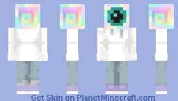 Ender Pearl Face Minecraft Skin