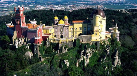 Pena National Castle & Palace in Sintra, Portugal