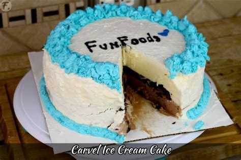 How To Make Carvel Ice Cream Cake(Recipe) - Foodie Front